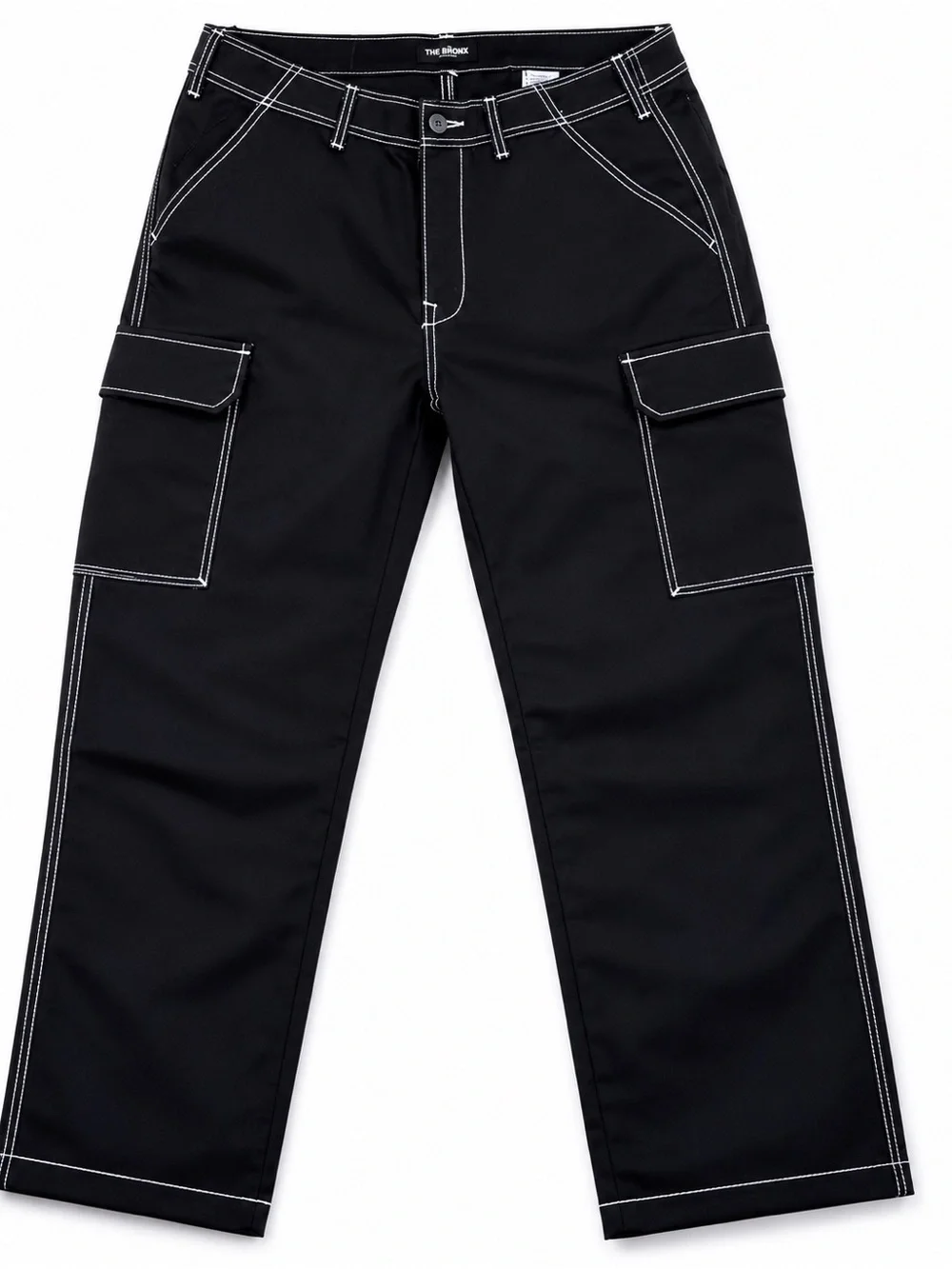 True Religion Cargo Pants Black White Stitch Men’s Size 36 New With Tags